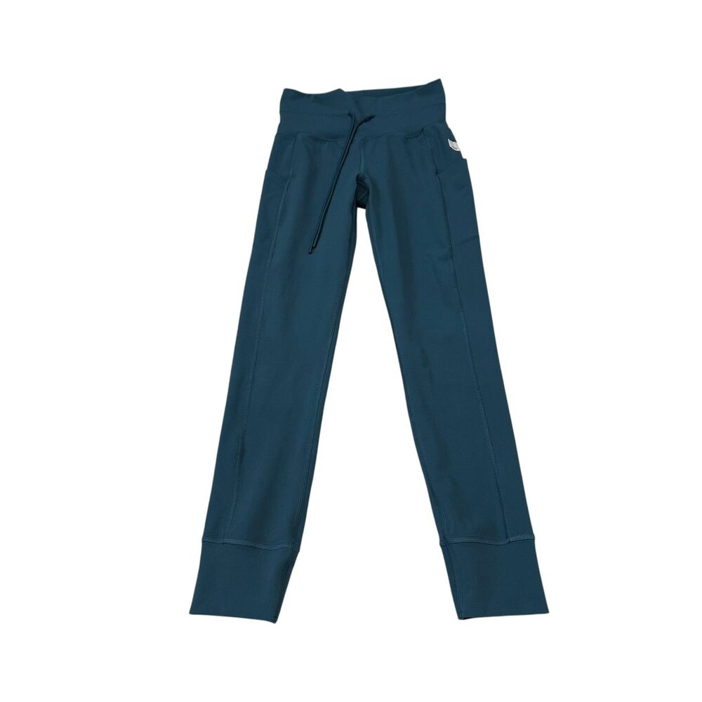 Vuori Daily Pocket Legging in Teal Blue Size XS